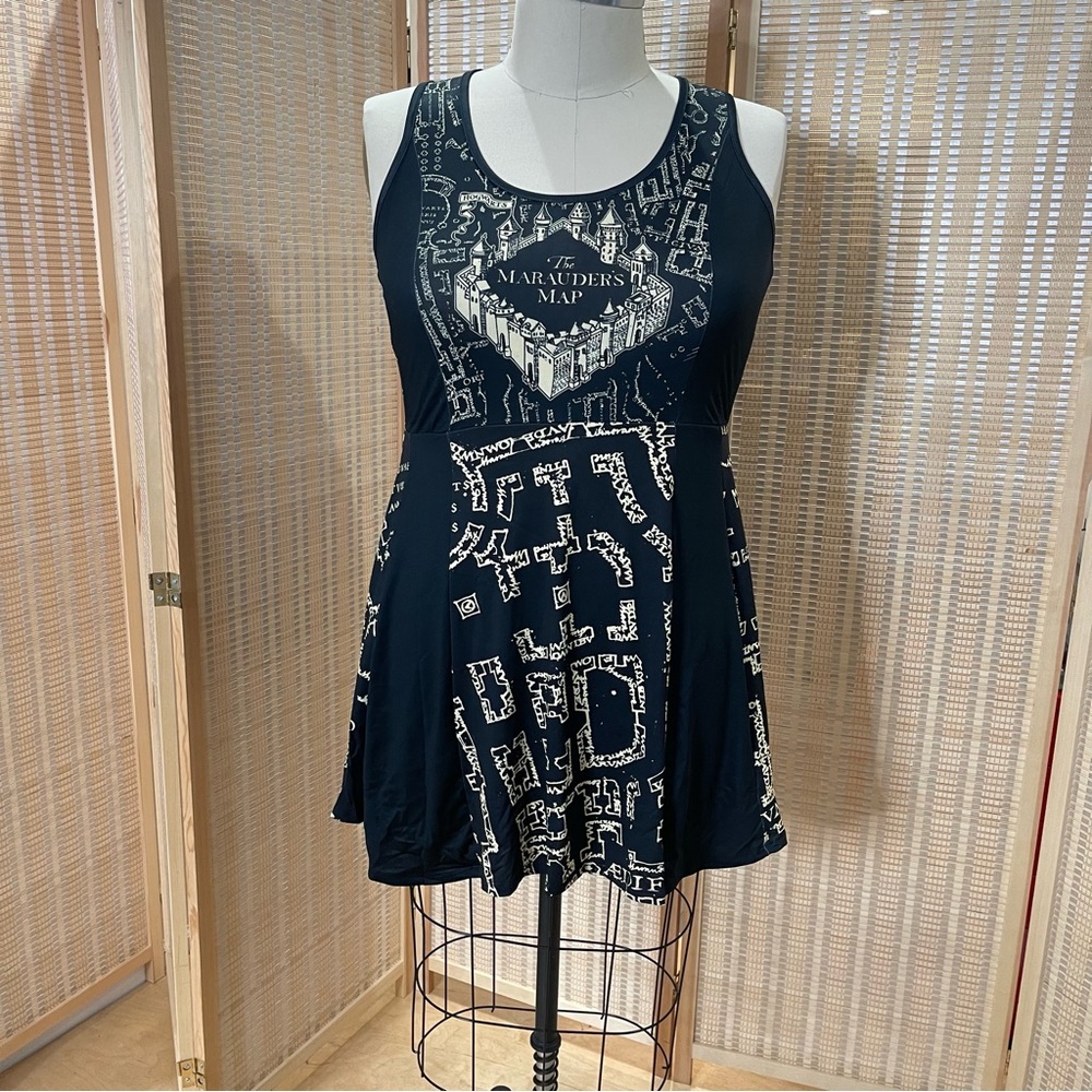 Harry Potter Marauder's Map Dress